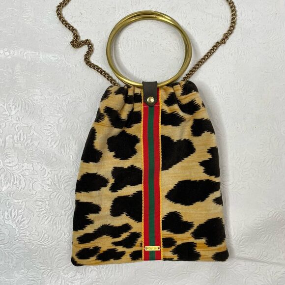 Gaia Small 7x8 Animal Print Bag - Picture 2 of 9